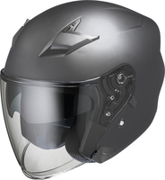 IXS 99 1.0 Casco Jet,  argento,  dimensione M per uomo
