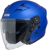 IXS 99 1.0 Casco Jet,  blu,  dimensione L per uomo