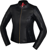 IXS Aberdeen Giacca da donna in pelle per moto,  nero,  dimensione 38 per donne