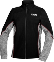 IXS Ice 1.0 Giacca funzionale,  nero-grigio-rosso,  dimensione 2XL per uomo