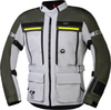 IXS Montevideo-Air 3.0 Giacca tessile moto,  grigio-verde-marrone,  dimensione L per uomo
