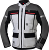 IXS Montevideo-ST 3.0 giacca tessile moto impermeabile,  nero-grigio,  dimensione 2XL per uomo