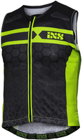 IXS RS-20 Corpetti,  nero-giallo,  dimensione L per uomo