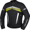 IXS RS-400-ST 3.0 Giacca tessile da moto impermeabile,  nero-bianco-giallo,  dimensione XL per uomo
