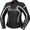 IXS RS-600 1.0 Giacca donna moto in pelle,  nero-bianco,  dimensione 40 per donne