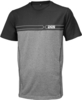 IXS Team T-shirt,  nero-grigio,  dimensione S per uomo