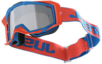 Just1 Iris Track Motocross occhiali protettivi,  rosso-blu