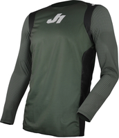 Just1 J-Flex Longsleeve Jersey per biciclette,  verde,  dimensione L
