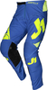 Just1 J-Flex Pantaloni Motocross,  blu-giallo,  dimensione 46