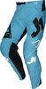 Just1 J-Flex Pantaloni Motocross,  nero-bianco-blu,  dimensione 52