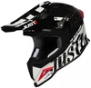 Just1 J12 Pro Racer Casco Motocross,  nero-bianco,  dimensione S