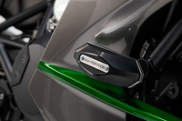 Kit di montaggio SW-Motech per cursore telaio con adattatori - Nero. Kawasaki Ninja H2 SX (17-).,  nero