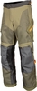 Klim Baja S4 Pantaloni Tessili Motociclistici,  grigio-verde,  dimensione 38