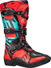 Leatt 3.5 Fuel Stivali motocross per bambini,  nero-rosso-blu,  dimensione 37