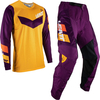 Leatt 3.5 Ride 2023 Set Di Maglie e Pantaloni Motocross,  porpora-arancione,  dimensione 2XL