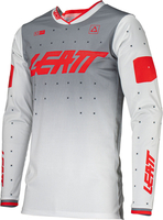 Leatt 4.5 Lite Gradient 2024 Maglia Motocross,  grigio-rosso,  dimensione XL