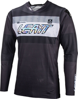 Leatt 5.5 Ultraweld 2024 Maglia Motocross,  nero-grigio-bianco,  dimensione 2XL