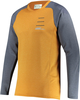 Leatt DBX 5.0 MTB LS Maglia da bicicletta,  grigio-arancione,  dimensione XL