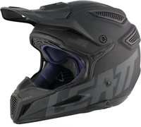 Leatt GPX 5.5 Ghost Satin Casco Motocross,  nero,  dimensione S