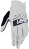 Leatt MTB GripR 1.0 Steel Guanti da bicicletta per bambini,  bianco,  dimensione L