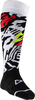 Leatt Zebra Calze Motocross,  multicolore,  dimensione L XL