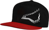 Macna Logo Side Snapback Berretto,  nero-bianco-rosso per uomo
