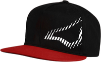 Macna Logo Side Snapback Berretto,  nero-bianco-rosso per uomo
