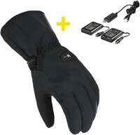 Macna Unite 2.0 RTX kit guanti da moto impermeabili riscaldabili,  nero,  dimensione XS per uomo