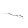 Manubrio LSL X-Bar in alluminio Tour Bar XB3,  1 1/8 di pollice,  argento,  argento