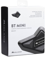 MIDLAND BT Mini Bluetooth Pacchetto singolo sistema di comunicazione,  nero