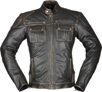 Modeka Carlson Motorcycle Leater Giacca,  marrone,  dimensione 4XL per uomo