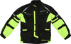 Modeka Tourex II Giacca tessile per moto ciclismo per bambini,  nero-giallo,  dimensione S 152