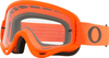Oakley O-Frame Occhiali da motocross,  nero-arancione