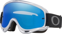 Oakley O-Frame Silver Chrome Occhiali Motocross,  nero per uomo