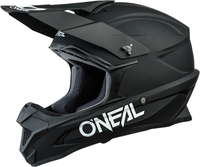 Oneal 1Series Solid Casco da motocross giovanile,  nero,  dimensione M