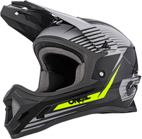 Oneal 1Series Stream V21 Casco Motocross Giovanile,  grigio-giallo,  dimensione S
