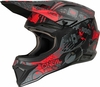 Oneal 1SRS VIBRANT Casco da motocross,  nero-rosso,  dimensione M per uomo