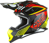 Oneal 2Series Rush V.22 Casco motocross,  rosso-giallo,  dimensione M