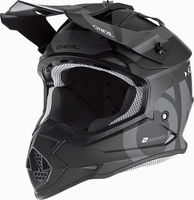Oneal 2Series Slick 2023 Casco Motocross,  nero-grigio,  dimensione L per uomo