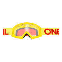 O´Neal B-10 Solid Occhiali di protezione della gioventù,  rosso-giallo