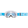 O´Neal B-20 Flat Goggle,  bianco-blu per uomo