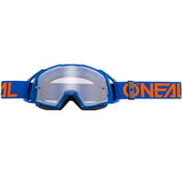 O´Neal B-20 Flat Goggle,  blu-arancione per uomo