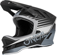 Oneal Blade Delta V.22 Casco da discesa,  nero-grigio,  dimensione S per uomo