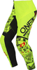 Oneal Element Attack Pantaloni Motocross Giovani,  nero-giallo,  dimensione XL