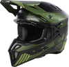 Oneal EX-SRS Hitch Casco Motocross,  nero-verde,  dimensione 2XL per uomo