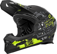 Oneal Fury Ride V.22 Casco da discesa,  nero-giallo,  dimensione XL