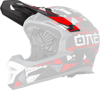 Oneal Fury RL Zen Visiere Caschi,  rosso