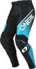 Oneal Hardwear Air Slam Pantaloni da motocross,  nero-turchese,  dimensione 38 per uomo