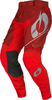 Oneal Haze Pantaloni motocross,  rosso,  dimensione 40