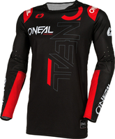 Oneal Prodigy Five Three Maglia Motocross,  nero-rosso,  dimensione L